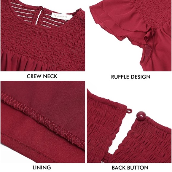 Pink Ruffle Dress - Picture 4 of 5